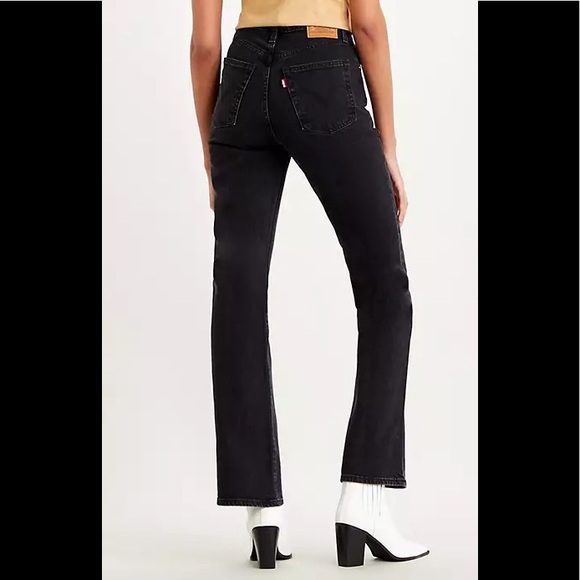 Levi’s Premium Ribcage Bootcut Jeans 25 X 33 - Picture 3 of 8